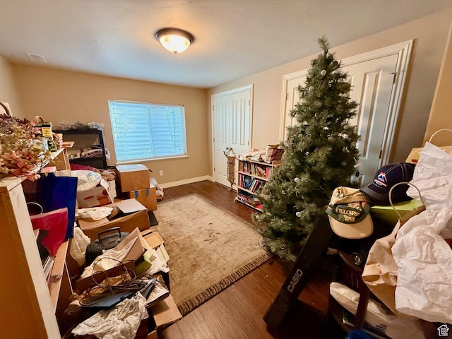 3322 N 750 E, Lehi, UT 84043 - bedroom with wood finished floors and baseboards
