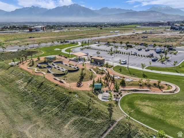 14569 S Bloom Dr W Unit L204, Herriman, UT 84096 - aerial view of property and surrounding area with a mountainous background
