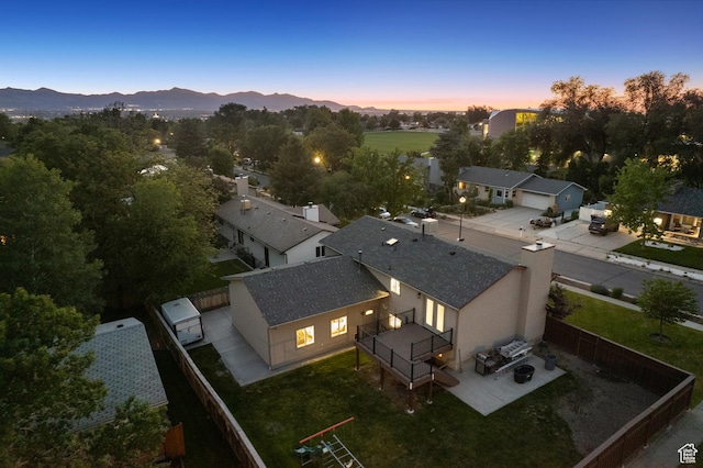 946 E 10715 S, Sandy, UT 84094 - drone / aerial view of a mountain backdrop