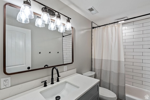 2167 W 2200 S, Syracuse, UT 84075 - bathroom with toilet, vanity, and shower / tub combo