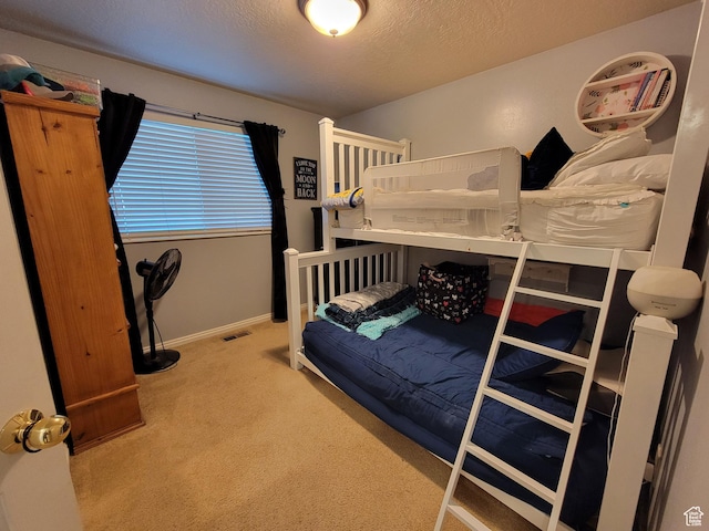 264 W 550 N, Santaquin, UT 84655 - bedroom featuring carpet, a textured ceiling, and baseboards