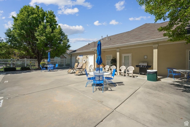 2082 W Jordan Villa Dr, West Jordan, UT 84088 - view of patio with a grill