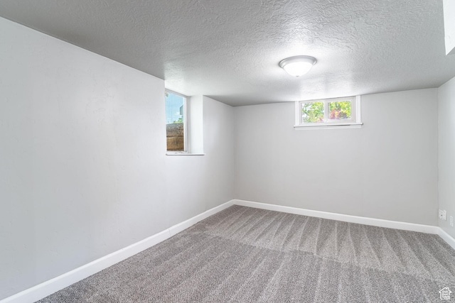 289 E 4800 S, Murray, UT 84107 - basement with baseboards, carpet floors, and a textured ceiling
