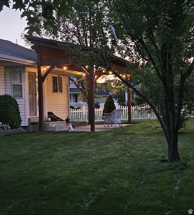 536 W 650 N, American Fork, UT 84003 - view of yard featuring a patio