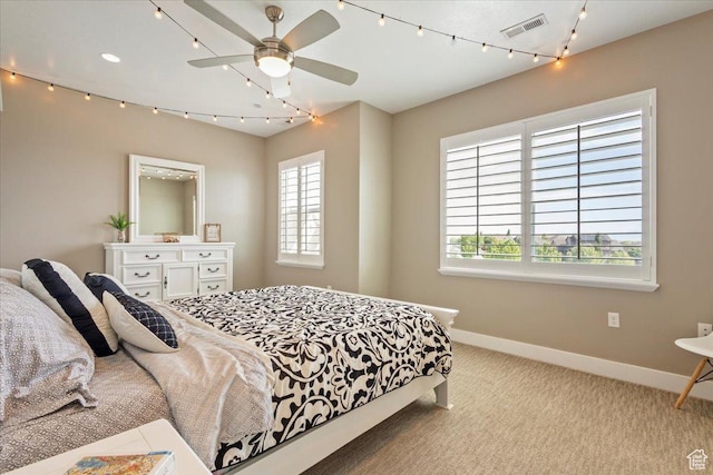 8176 S Chilwell Cv W, West Jordan, UT 84081 - carpeted bedroom with baseboards and a ceiling fan