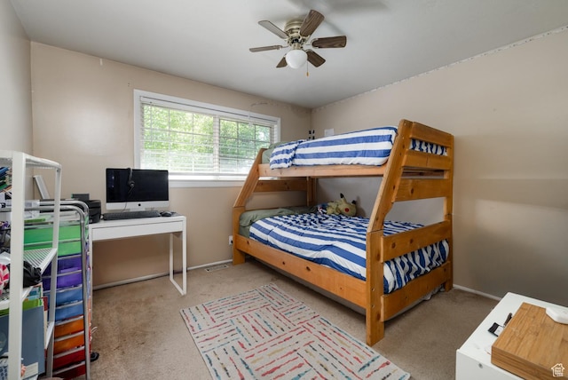 392 N 600 E, Roosevelt, UT 84066 - bedroom with carpet, baseboards, and an office area