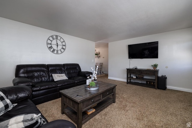 392 N 600 E, Roosevelt, UT 84066 - carpeted living area with baseboards
