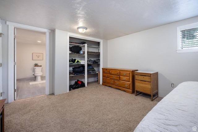 392 N 600 E, Roosevelt, UT 84066 - bedroom with carpet, a closet, and ensuite bathroom
