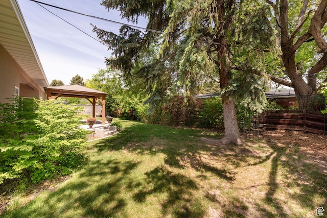 3695 S 2140 E, Salt Lake City, UT 84109 - view of yard with a gazebo