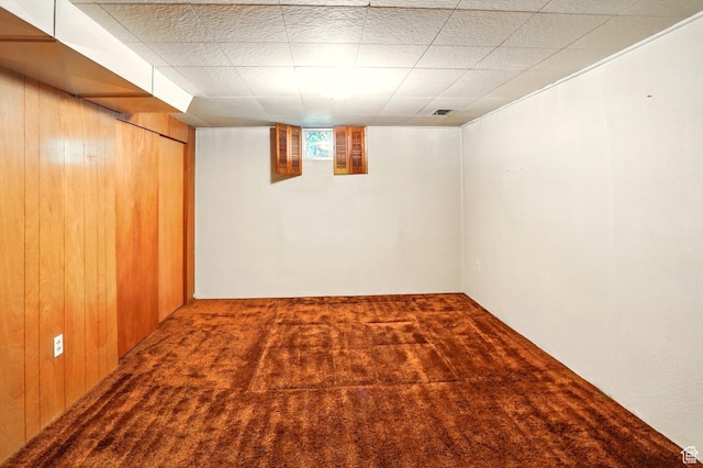 1130 W 1200 N, Provo, UT 84604 - below grade area featuring carpet floors and wooden walls