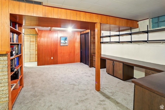 1130 W 1200 N, Provo, UT 84604 - finished below grade area with carpet floors and wood walls