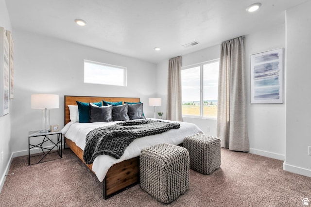 1897 E Thunder Ln Unit 498, Eagle Mountain, UT 84005 - bedroom with carpet floors, baseboards, and recessed lighting