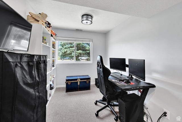 3926 W 5100 S, Roy, UT 84067 - carpeted office with a textured ceiling and baseboards