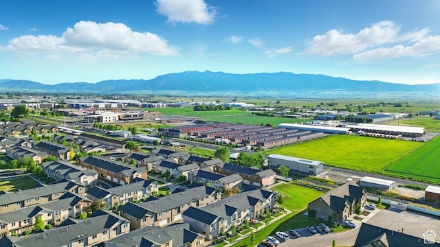 1587 N 565 W Unit 101, Logan, UT 84341 - bird's eye view of a mountain backdrop and an industrial area