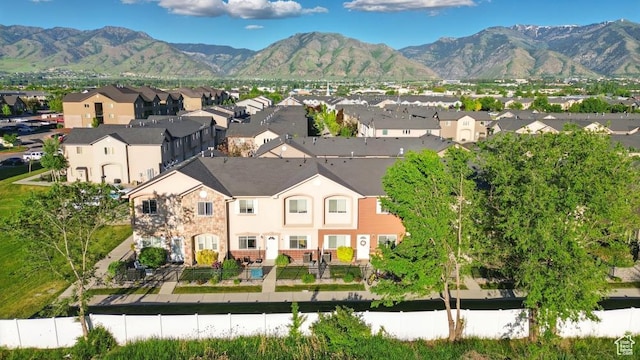 1587 N 565 W Unit 101, Logan, UT 84341 - aerial perspective of suburban area with mountains