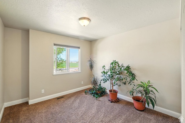 1587 N 565 W Unit 101, Logan, UT 84341 - unfurnished room featuring a textured ceiling, carpet, and baseboards