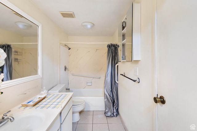 350 E 700 S Unit K102, Salt Lake City, UT 84111 - bathroom with vanity, toilet, shower / bath combo with shower curtain, and tile patterned flooring