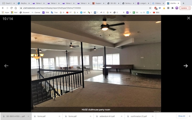 350 E 700 S Unit K102, Salt Lake City, UT 84111 - spare room with a ceiling fan
