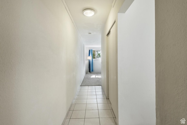 350 E 700 S Unit K102, Salt Lake City, UT 84111 - hallway with light tile patterned floors and a textured wall