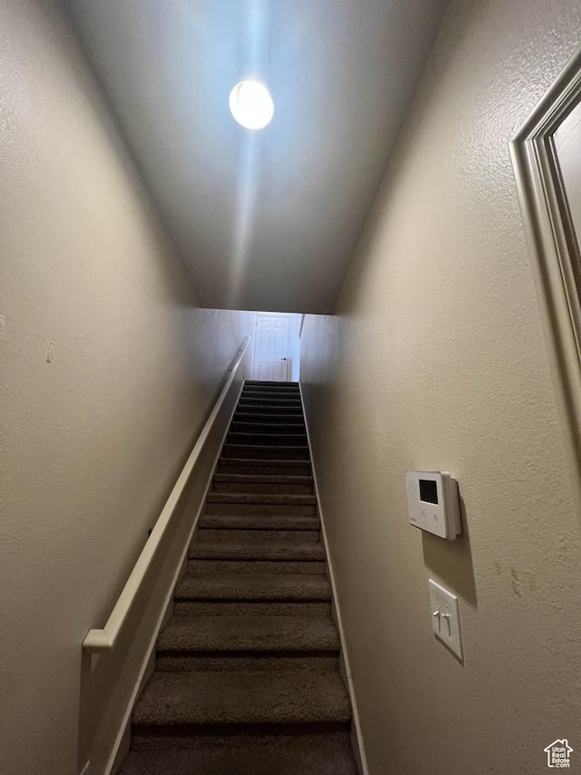 1593 W 110 N Unit 4, Pleasant Grove, UT 84062 - stairway featuring baseboards