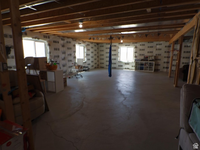 4817 W 50 S, West Point, UT 84015 - basement with plenty of natural light
