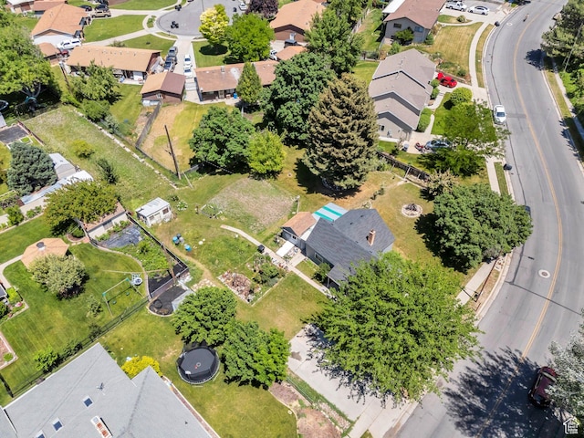831 E Hillcrest Dr, Springville, UT 84663 - aerial overview of property's location with nearby suburban area