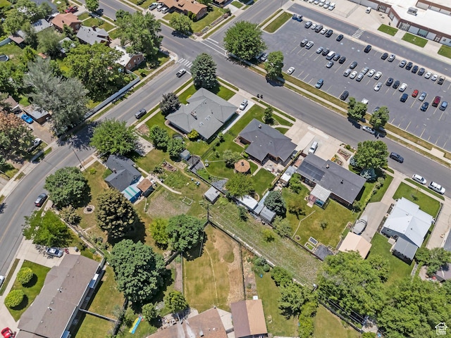 831 E Hillcrest Dr, Springville, UT 84663 - aerial overview of property's location with nearby suburban area