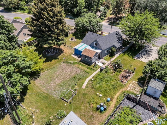 831 E Hillcrest Dr, Springville, UT 84663 - bird's eye view