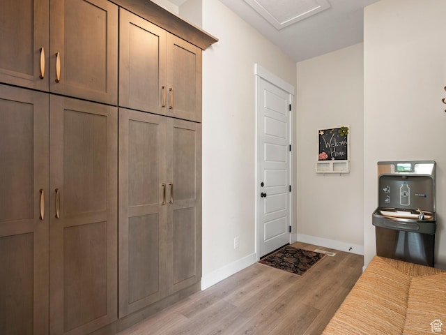 2393 N 300 E Unit 108, Lehi, UT 84043 - entryway featuring light wood finished floors and baseboards