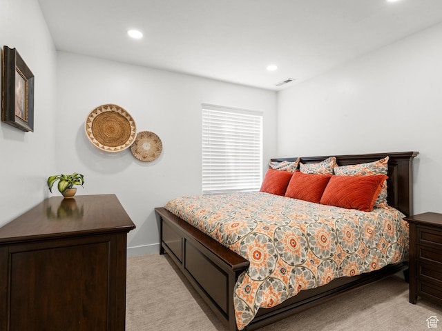 2393 N 300 E Unit 108, Lehi, UT 84043 - bedroom with light carpet, recessed lighting, and baseboards