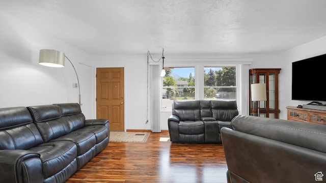9162 S Pebble Glen Cir, Sandy, UT 84094 - living area with wood finished floors