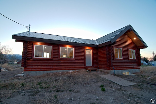 75 N 4th E, Downey, ID 83234 - log cabin featuring log siding and metal roof