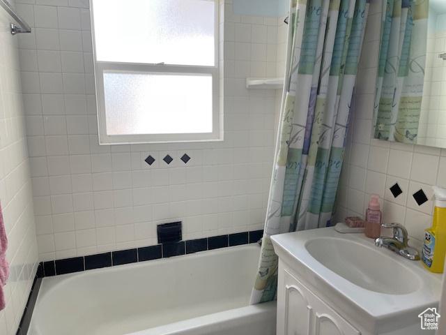 2646 S 1700 E, Salt Lake City, UT 84106 - full bath with shower / bath combo and vanity