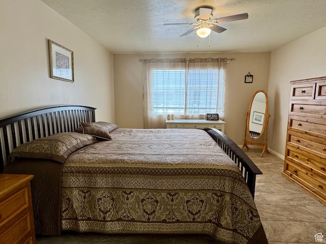 445 Topaz Blvd Unit 10, Delta, UT 84624 - bedroom with a textured ceiling and ceiling fan