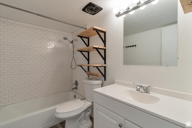 265 N Vine St W Unit 1, Salt Lake City, UT 84103 - full bath featuring toilet, vanity, and shower / bath combination