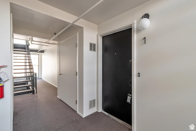 265 N Vine St W Unit 1, Salt Lake City, UT 84103 - hall with baseboards