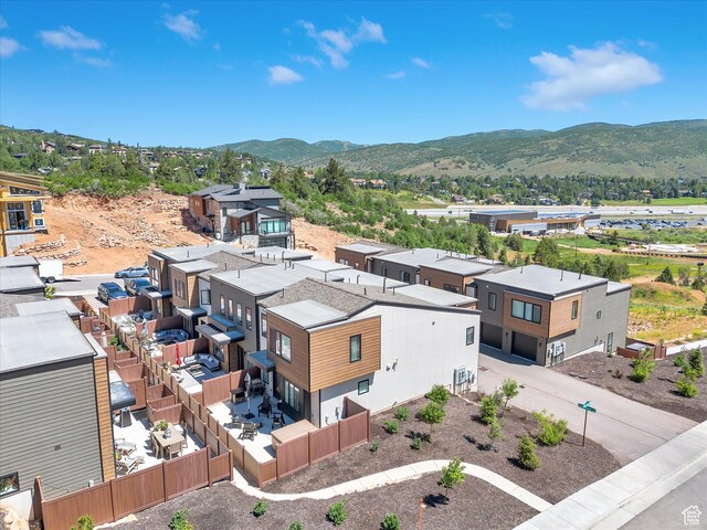 8257 N Sandalwood Ln, Park City, UT 84098 - aerial view of a mountain backdrop