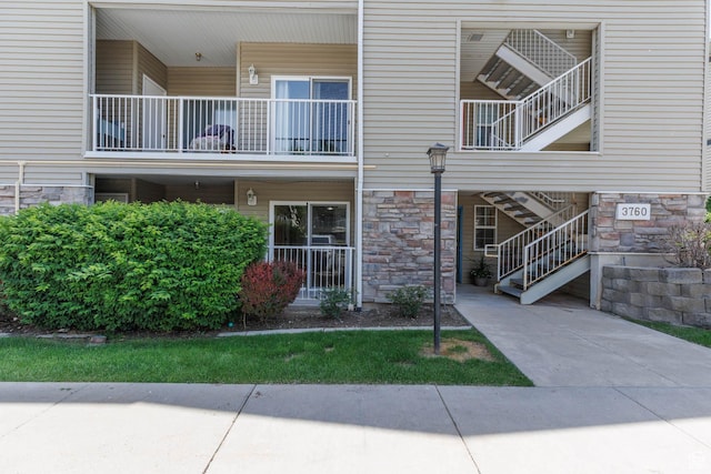 3760 S Carlisle Park Pl Unit 1, Salt Lake City, UT 84119 - view of property featuring stairs