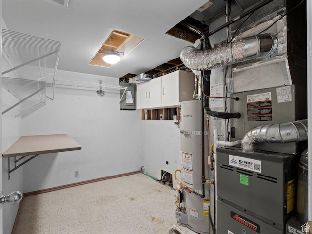 9750 S David St E, Sandy, UT 84070 - utility room with water heater