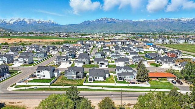 1335 S 1140 E, Heber City, UT 84032 - aerial view of residential area featuring a mountain backdrop