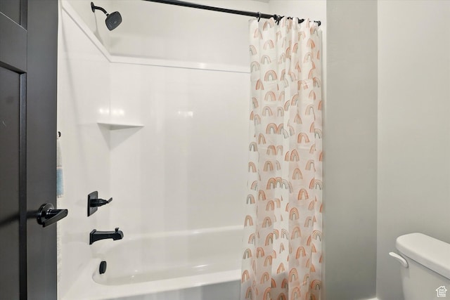 1335 S 1140 E, Heber City, UT 84032 - full bathroom featuring shower / bathtub combination with curtain and toilet