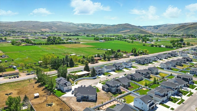 1335 S 1140 E, Heber City, UT 84032 - aerial perspective of suburban area featuring a mountain backdrop