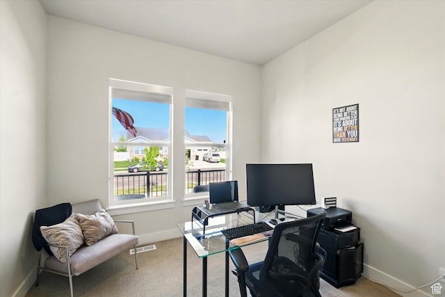 1335 S 1140 E, Heber City, UT 84032 - home office featuring baseboards and carpet floors