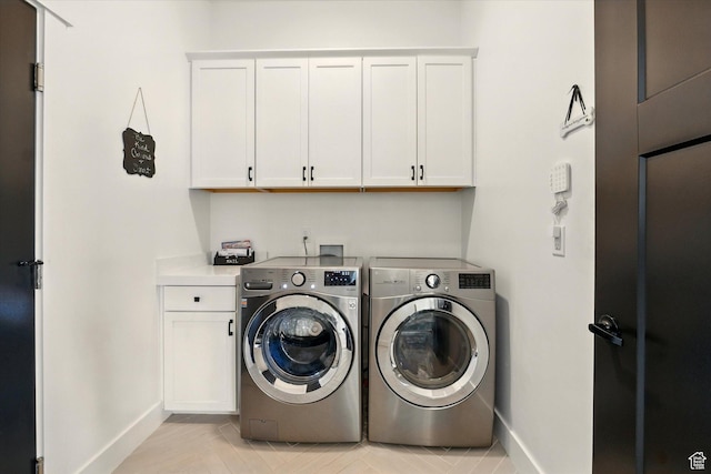 1335 S 1140 E, Heber City, UT 84032 - laundry room featuring cabinet space, separate washer and dryer, and baseboards