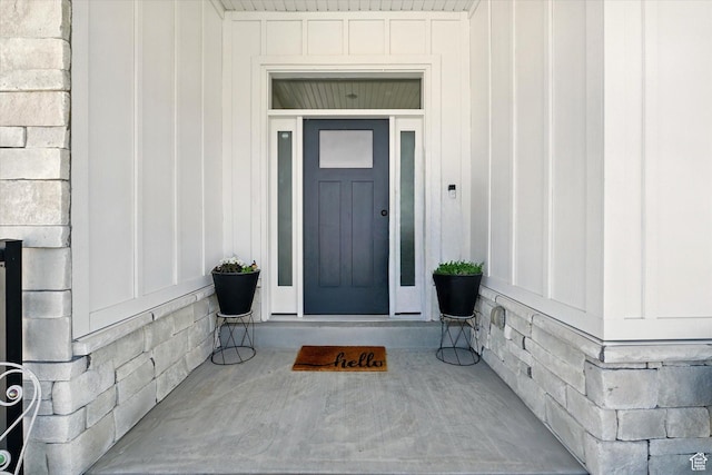 1335 S 1140 E, Heber City, UT 84032 - doorway to property featuring board and batten siding