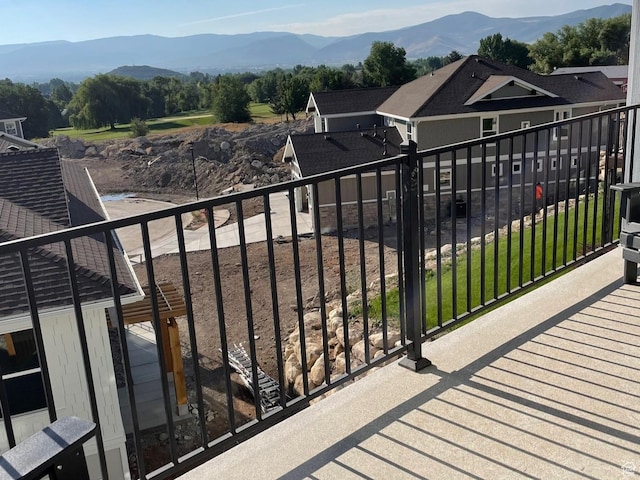 858 N Pinehurst Dr, Midway, UT 84049 - balcony featuring a mountain view