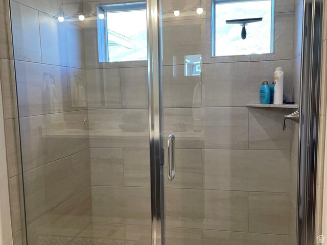 858 N Pinehurst Dr, Midway, UT 84049 - bathroom with a stall shower