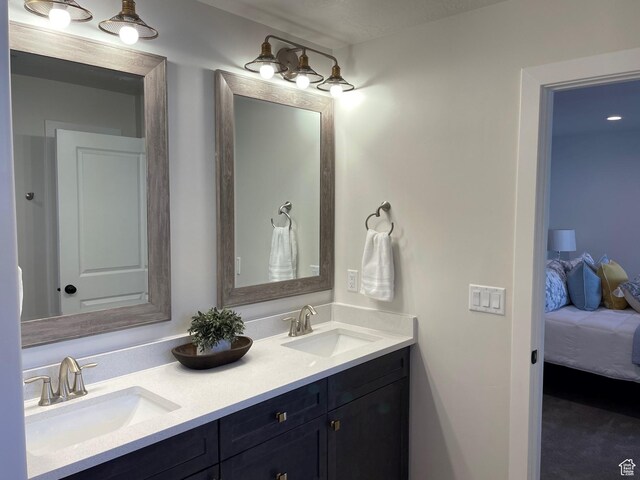 858 N Pinehurst Dr, Midway, UT 84049 - ensuite bathroom featuring double vanity