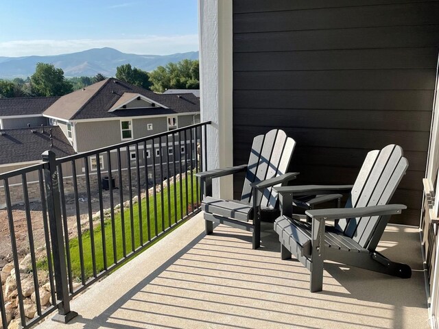 858 N Pinehurst Dr, Midway, UT 84049 - balcony featuring a mountain view