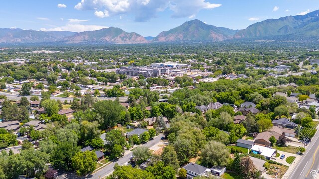 700 E Spruce Glen Rd, Murray, UT 84107 - drone / aerial view of a mountainous background